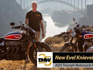 New Evel Knievel Triumph Bonneville and Rocket 3 models!