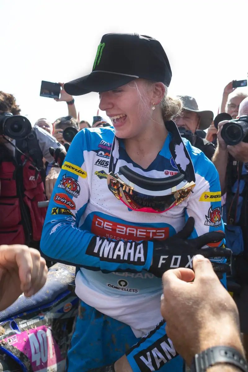 Lotte van Drunen is the 2024 WMX World Champion