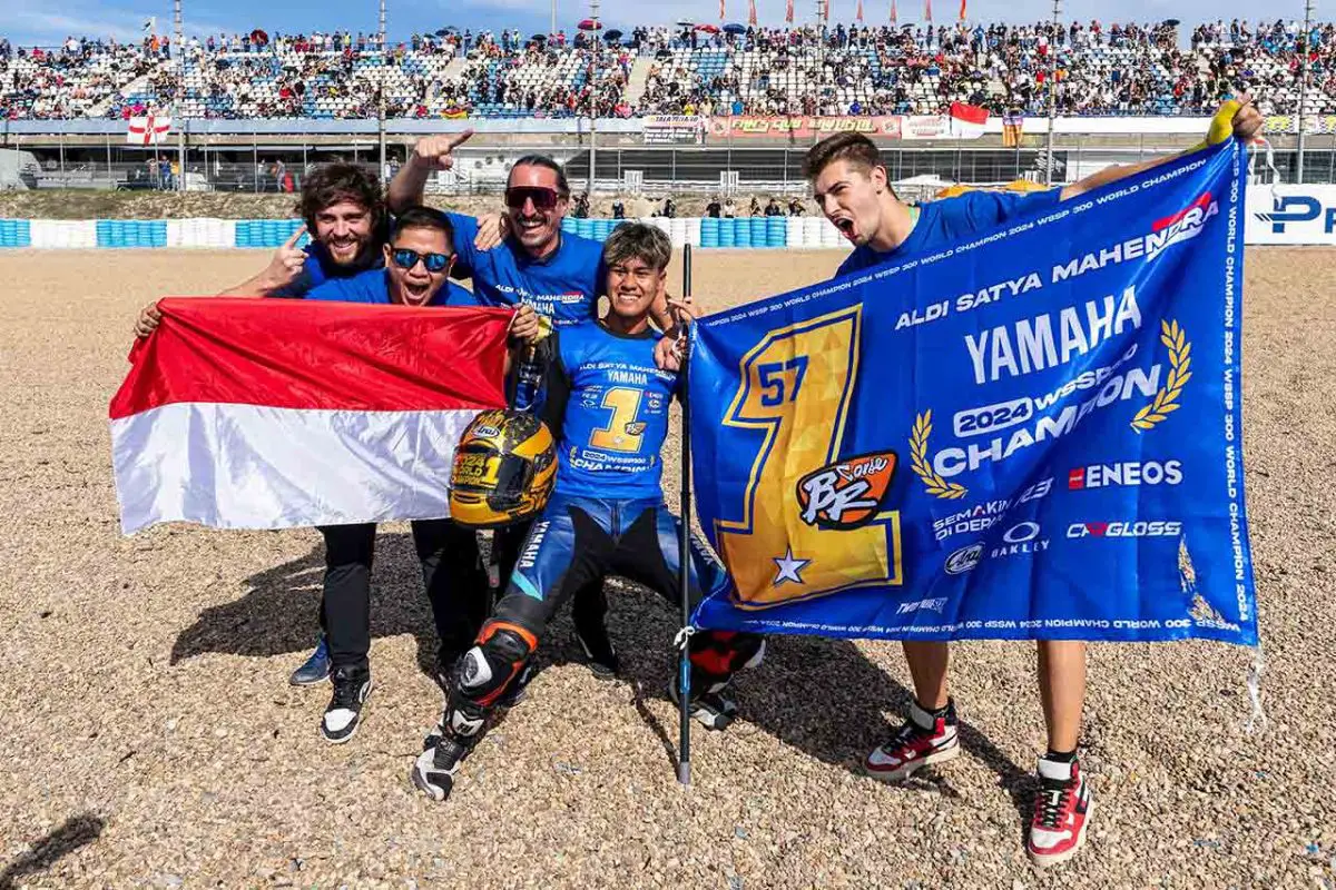 Aldi Satya Mahendra Crowned WorldSSP300 Champion in Jerez