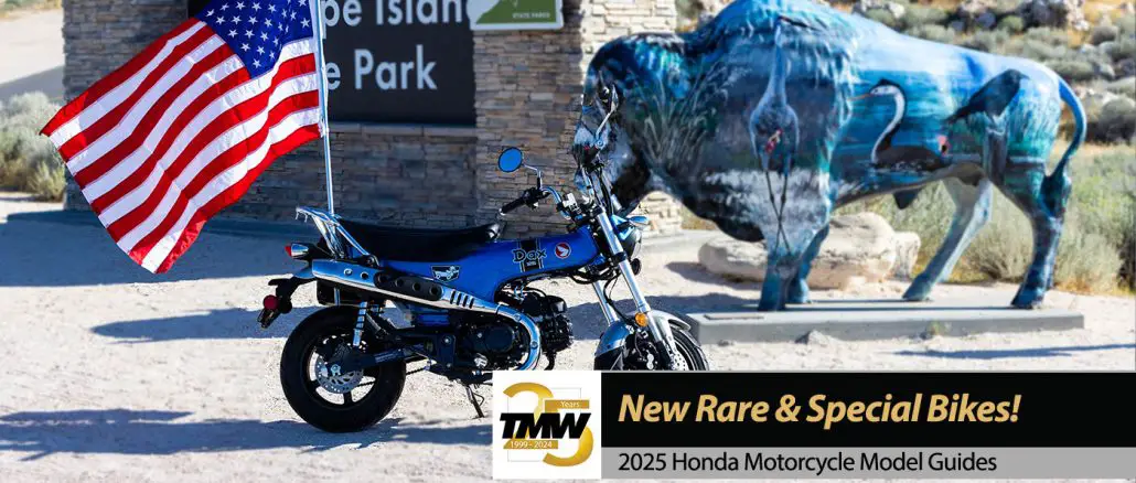 New Rare & Special 2025 Honda Motorbikes Arrive!