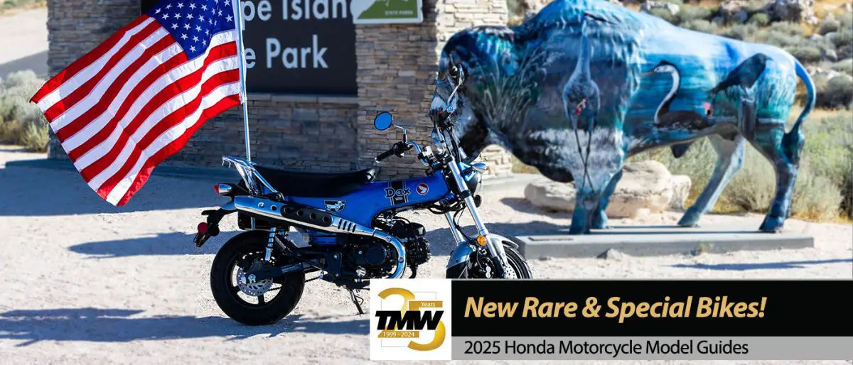 New Rare & Special 2025 Honda Motorbikes Arrive!