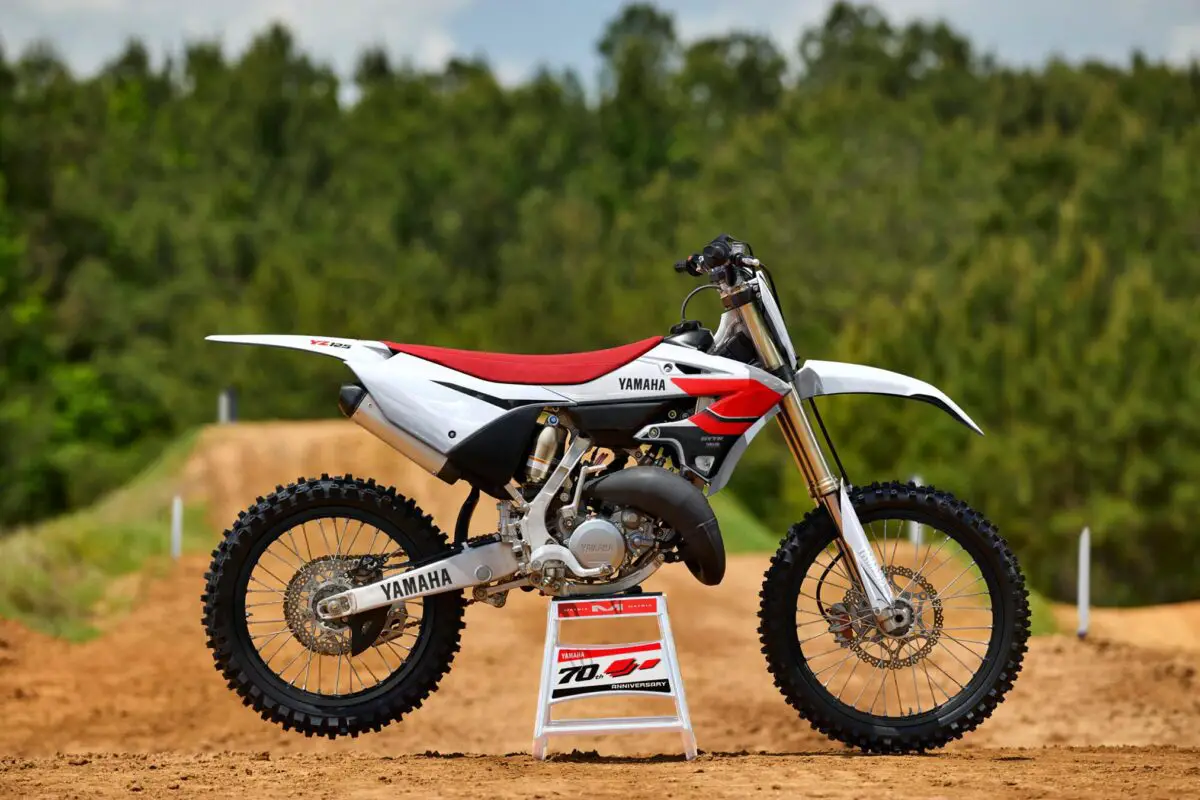 2026 Yamaha YZ125 70th Anniversary Edition