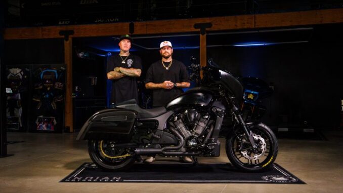 dsc09920 Indian Motorcycle unveils custom Chieftain PowerPlus built by Jeremy “Twitch” Stenberg for Ryan Sheckler